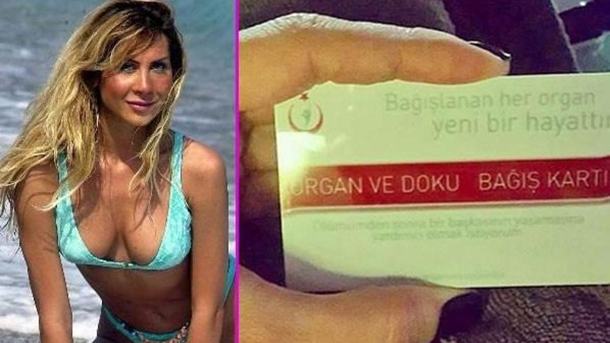 Gizem Özdilli organlarını bağışladı
