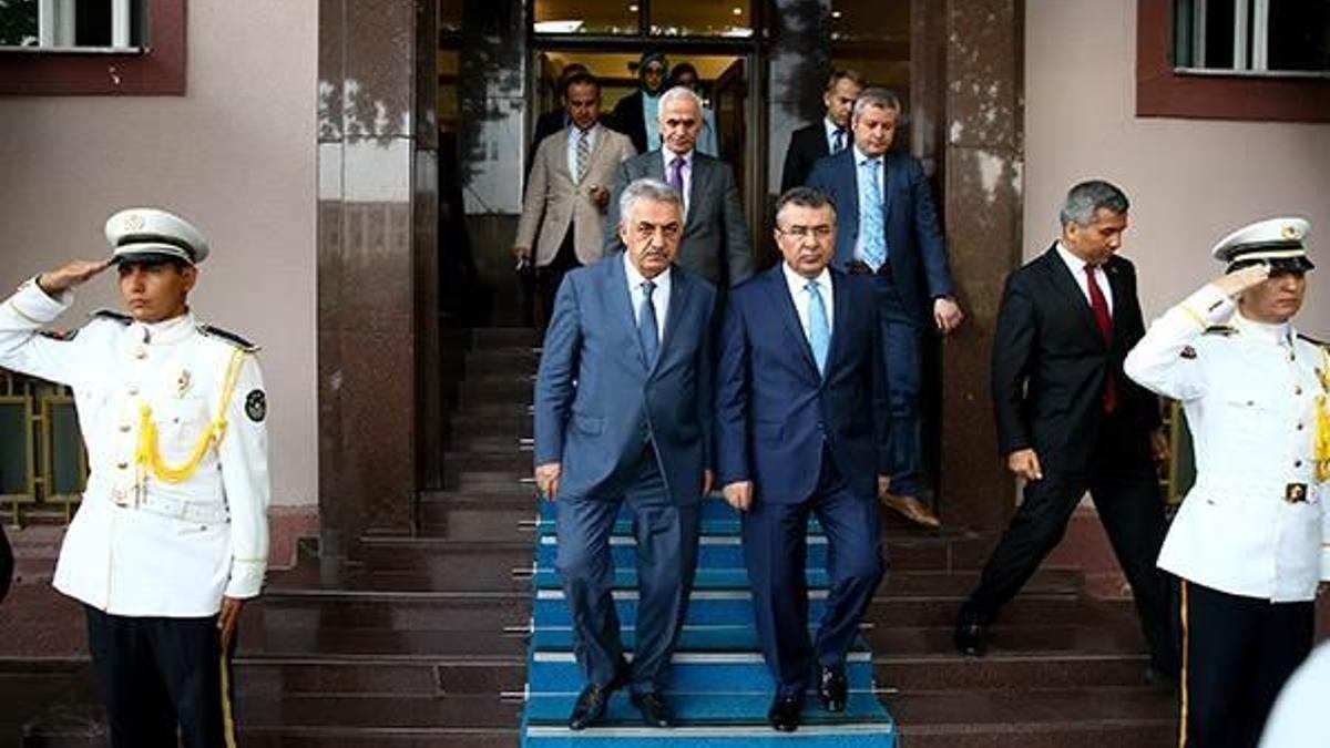 AK Parti heyeti Emniyet Genel Müdürlüğü'nü ziyaret etti