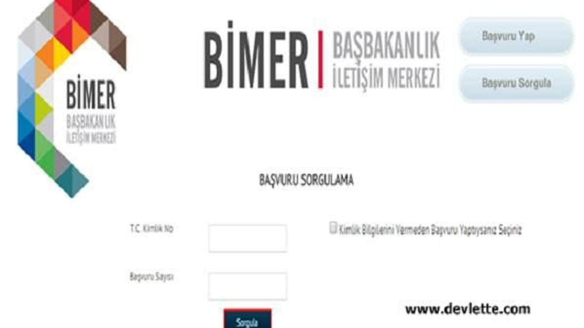 BİMER başvuru sonucumu nasıl öğrenebilirim?