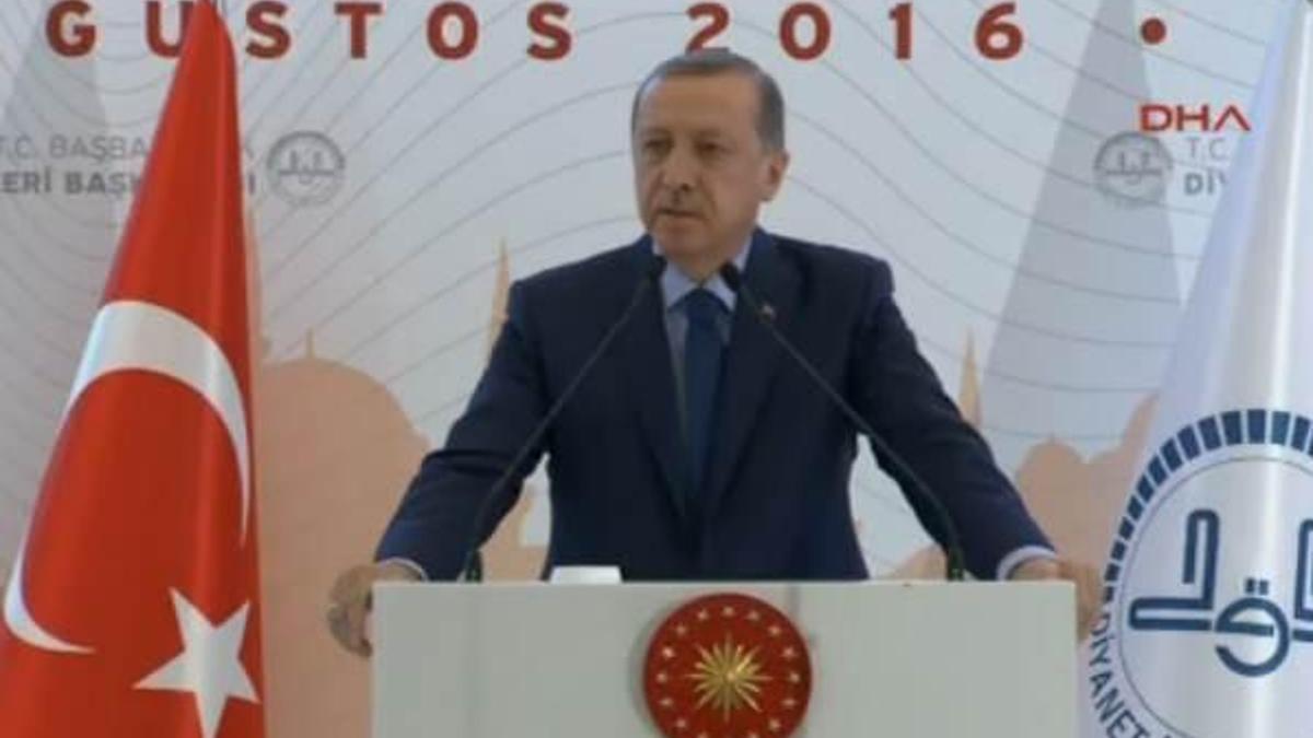 Cumhurbaşkanı Erdoğan: Bu salondan ilan ediyorum