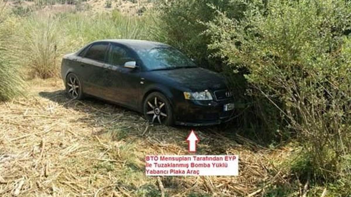 Diyarbakır'da yabancı plakalı bomba yüklü araç ele geçirildi