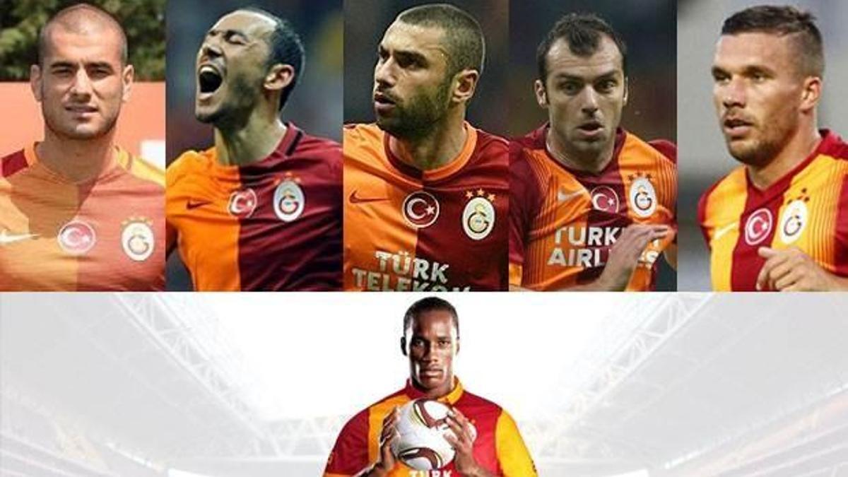 Galatasaray'dan ''forvet''e servet!