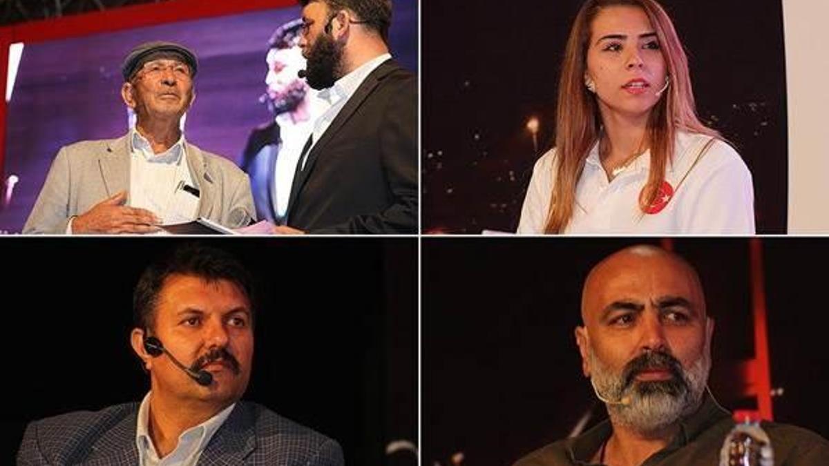 Şehit Ömer Halisdemir Meydanı'nda 'o gece'yi anlattılar
