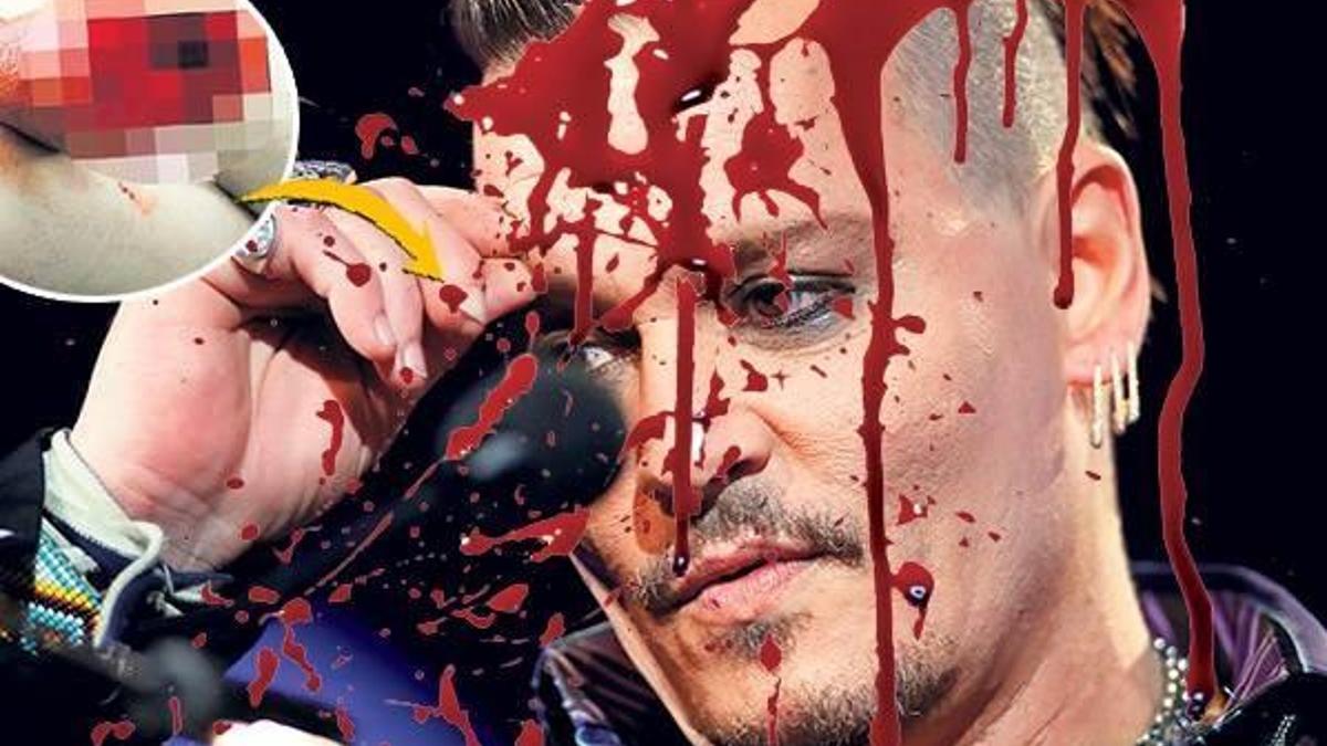 Şöhret kan şiddet Johnny Depp
