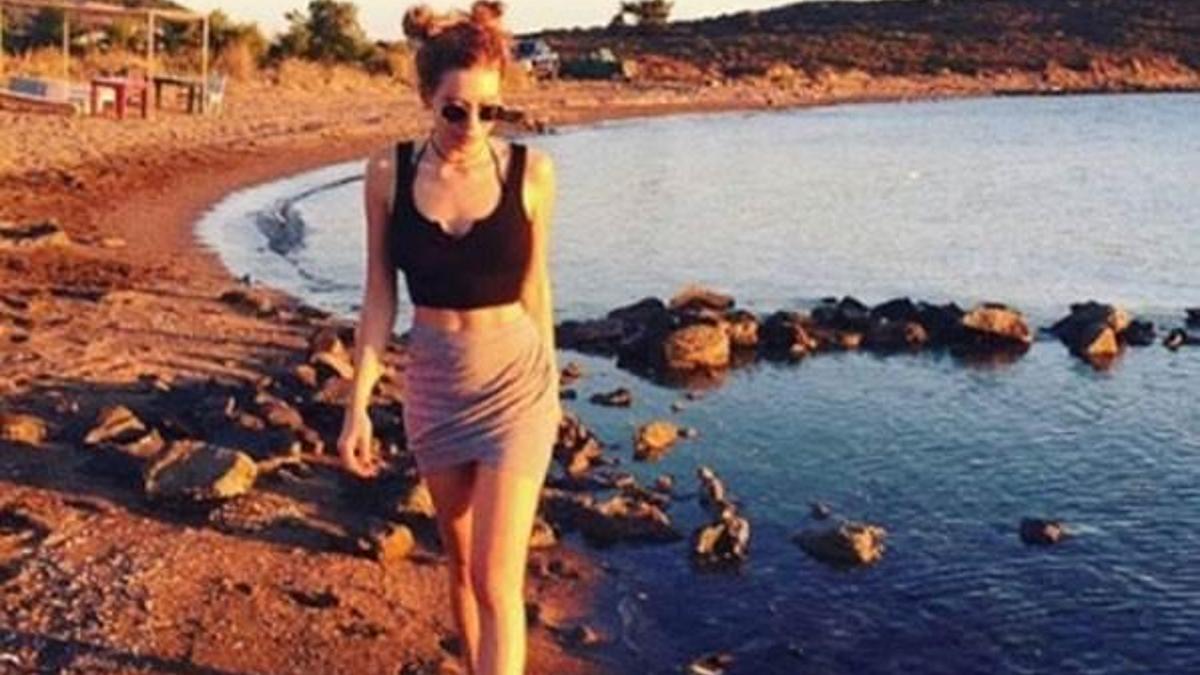 Sinem Kobal en doğal haliyle