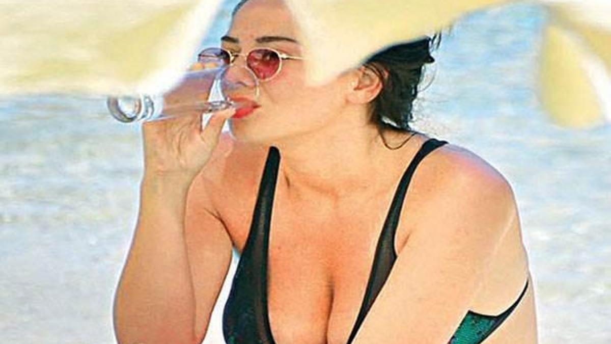 Merve Sevi'den tatil pozu!