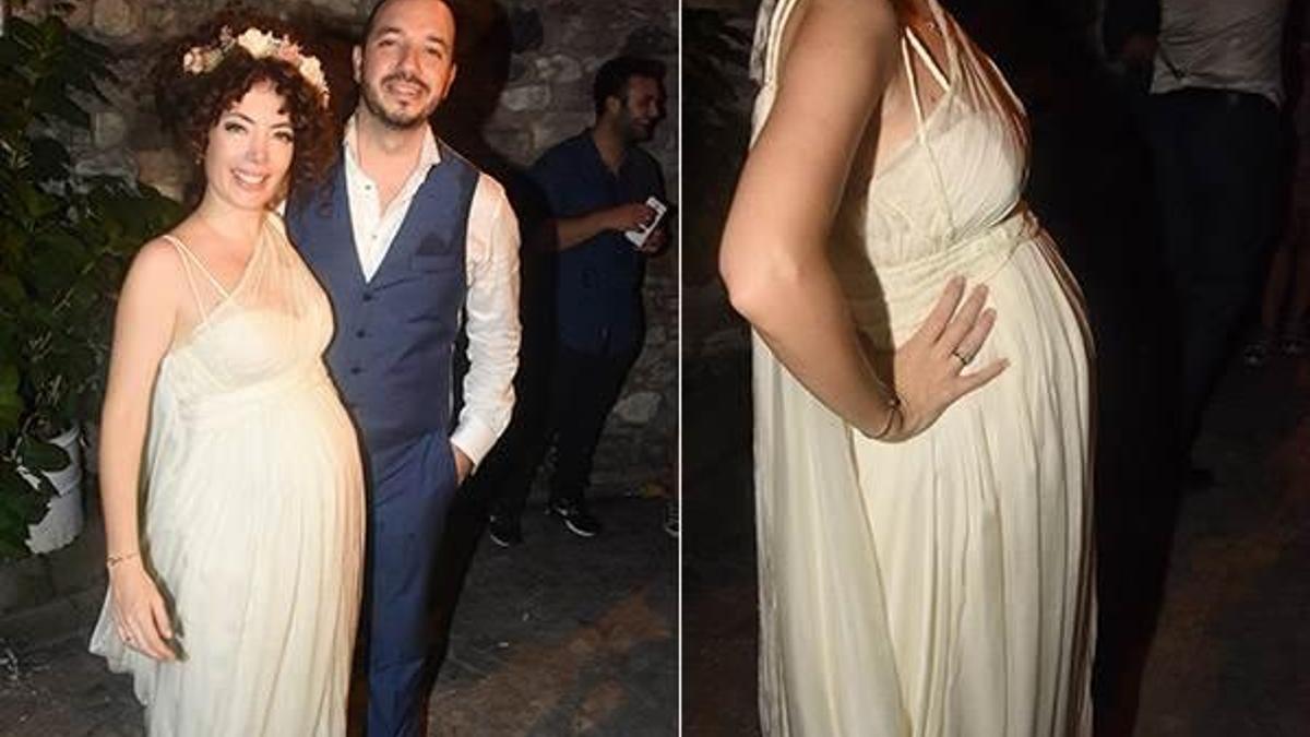 8 aylık hamile gelin