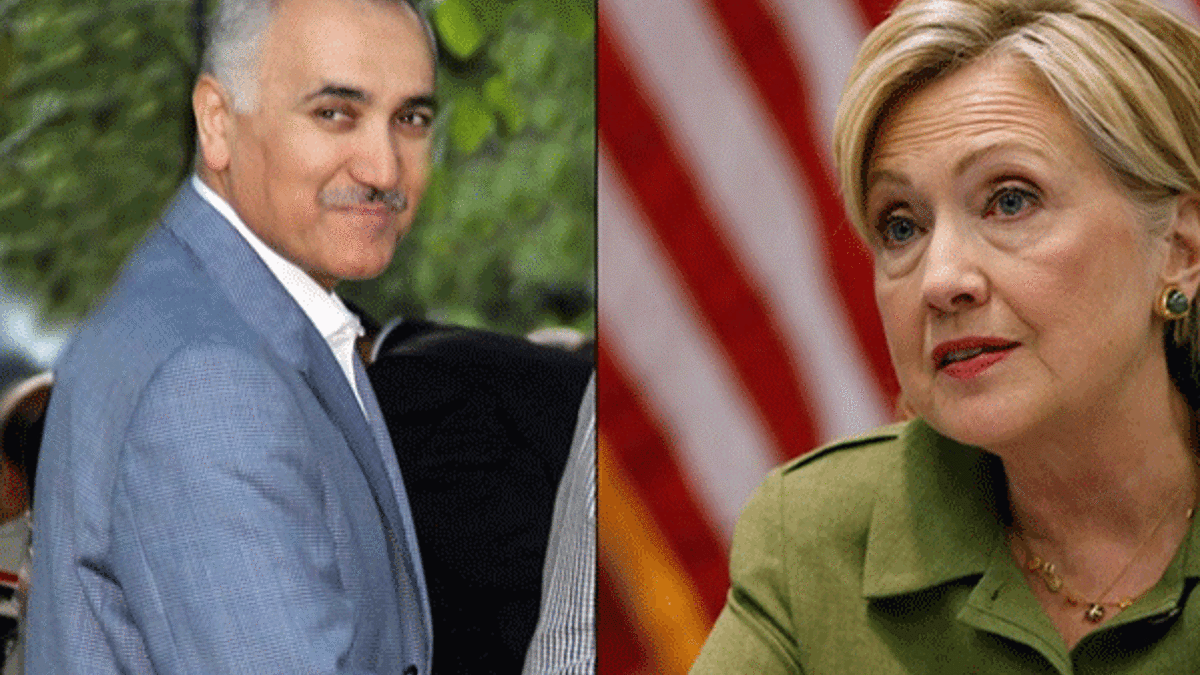 Adil Öksüz’den Clinton'a 5 bin dolar bağış