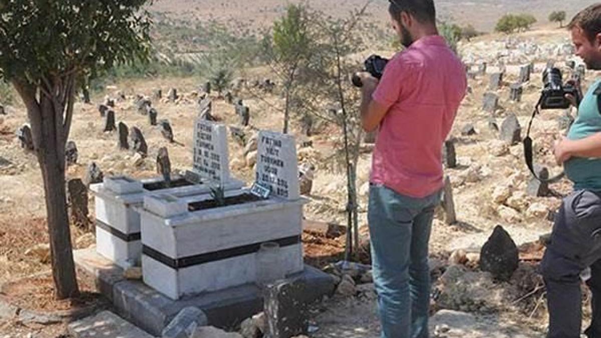 Gaziantep'te çocuk mezarında el yapımı patlayıcı bulundu