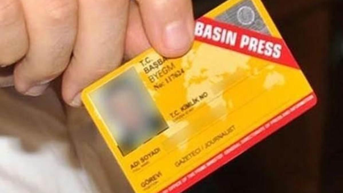 115 kişinin sürekli basın kartı iptal edildi