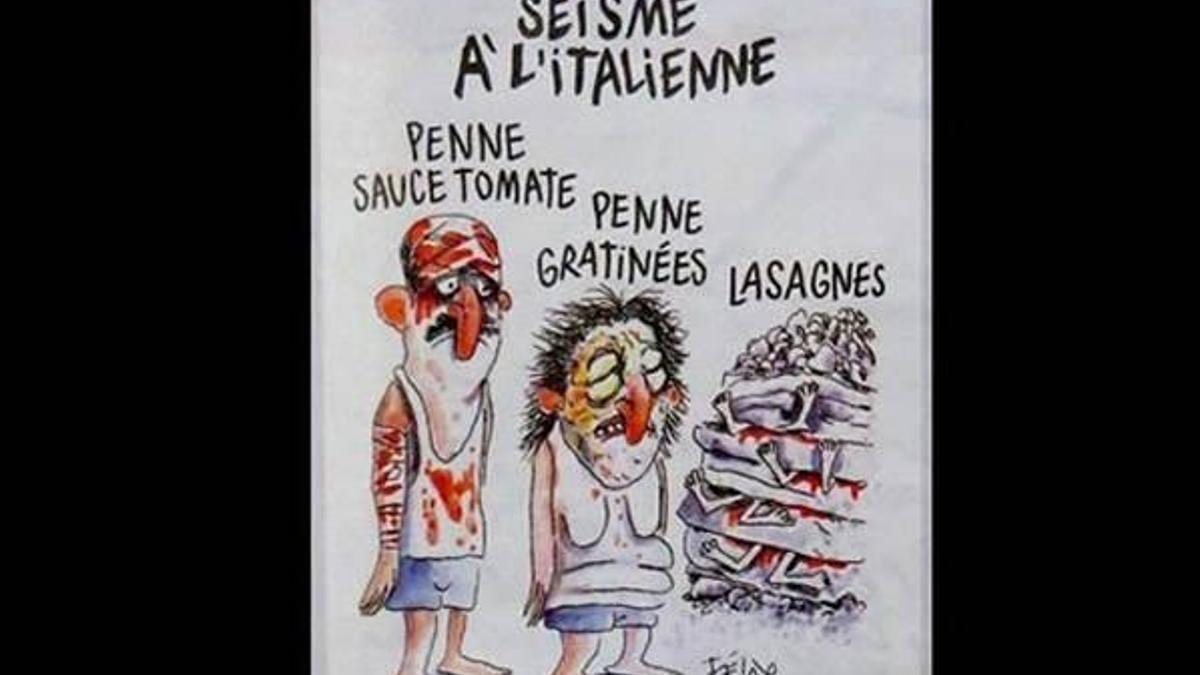 Charlie Hebdo İtalyanları üzdü!