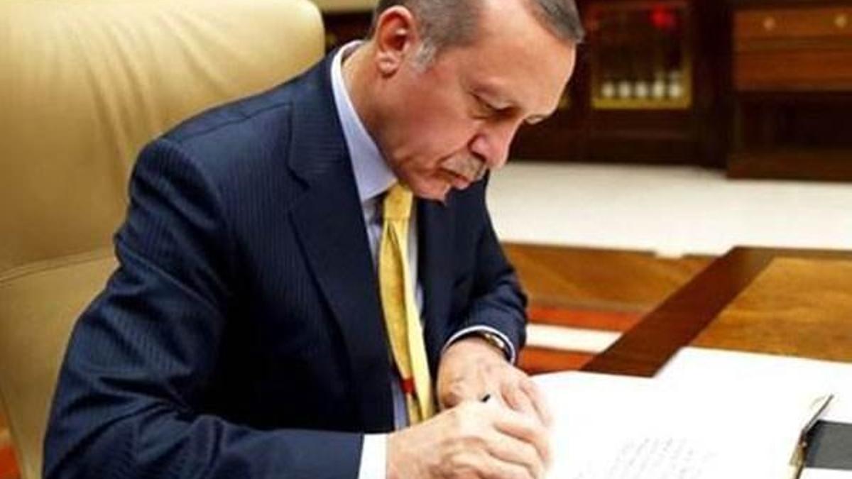 Cumhurbaşkanı Erdoğan'dan kanun onayı