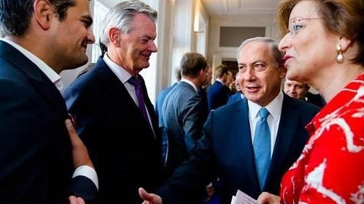 Hollanda'da Türk asıllı milletvekili, Netanyahu ile tokalaşmadı