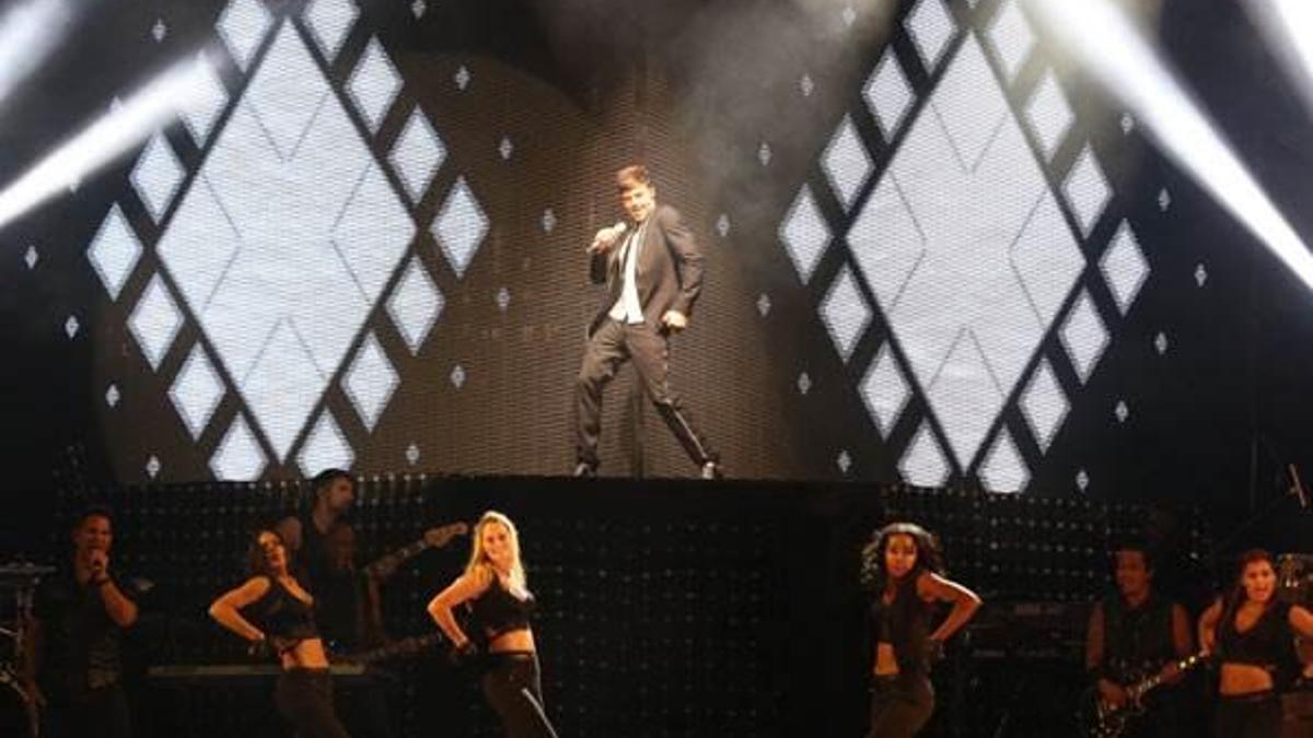 Ricky Martin Antalya'da latin rüzgarı estirdi!