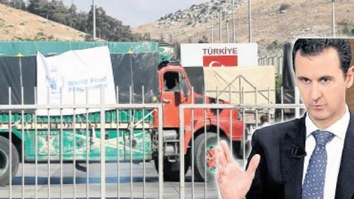 Esad yardımı reddetti!