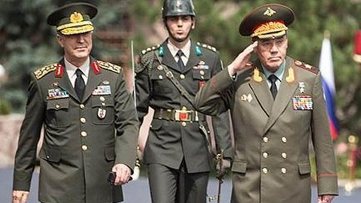 Rus ve Türk Genelkurmay Başkanları anlaştılar