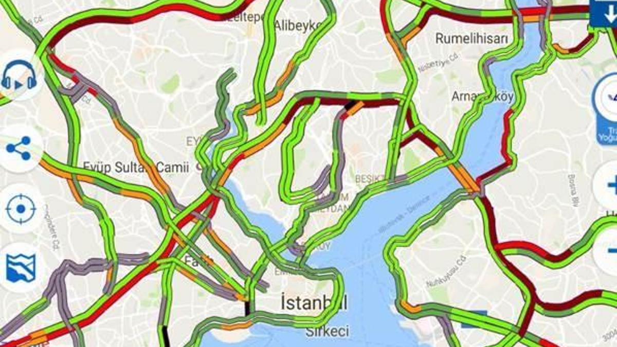 Okullar açıldı trafik başladı