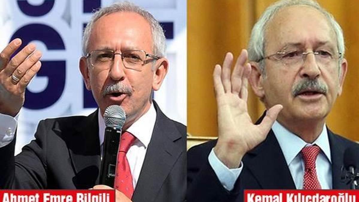 Ahmet Emre Bilgili ile Kemal Kılıçdaroğlu benzerliği şaşırttı