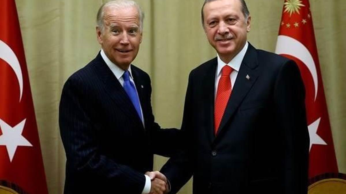 Erdoğan Joe Biden’ı kabul etti