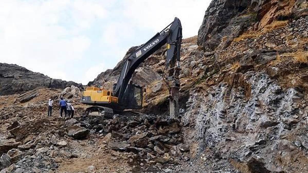 Mereto Dağı'na yol açılıyor
