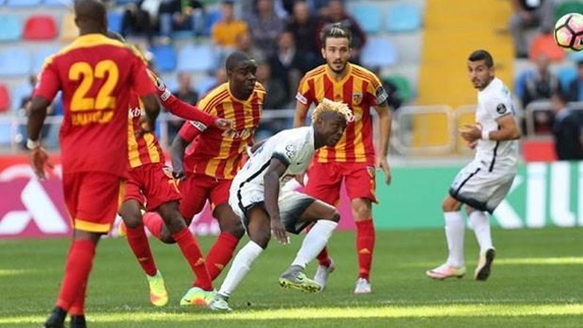 Kayserispor siftah yaptı