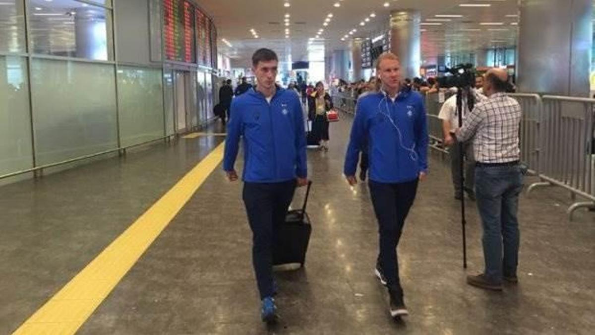 Dinamo Kiev İstanbul'a geldi
