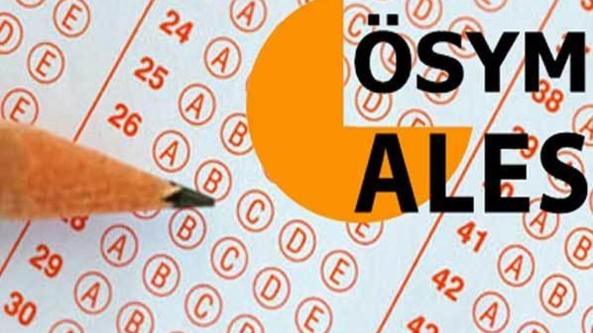 ALES sonbahar dönemi sınavı hangi tarihte yapılacak?