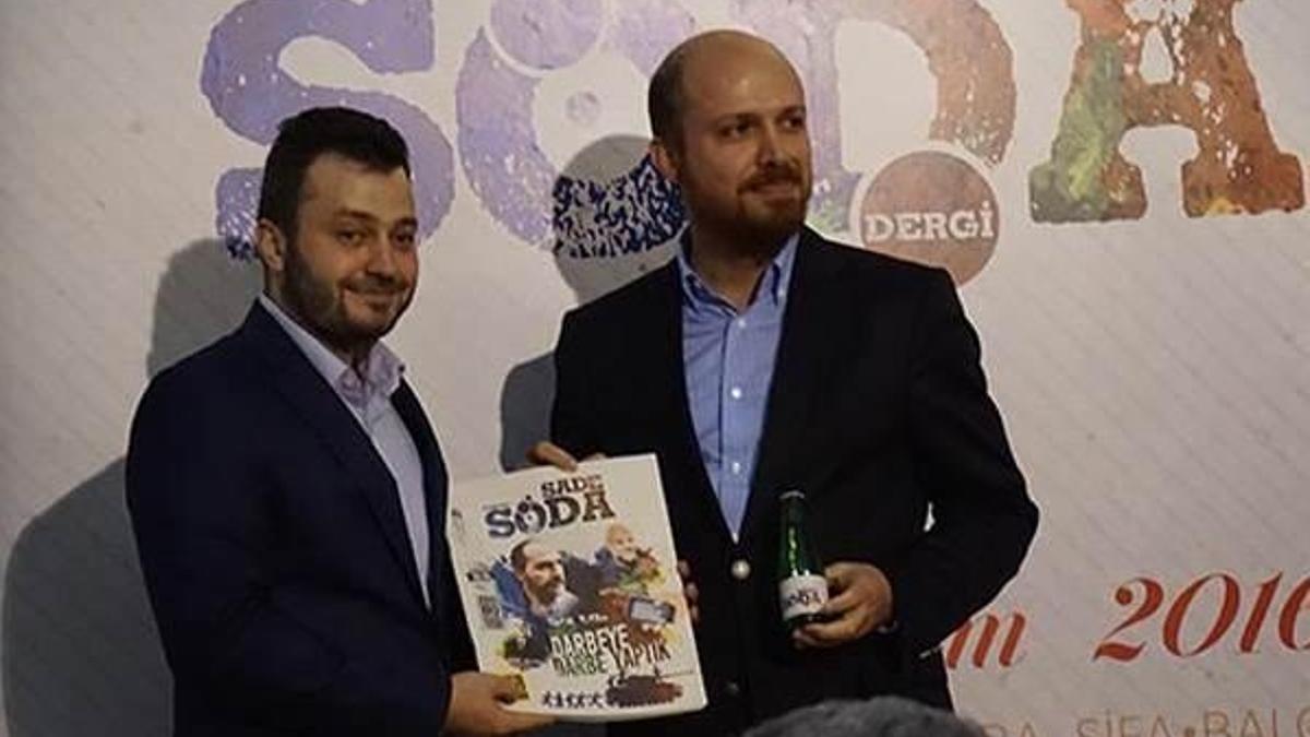 Bilal Erdoğan'a hediye etti