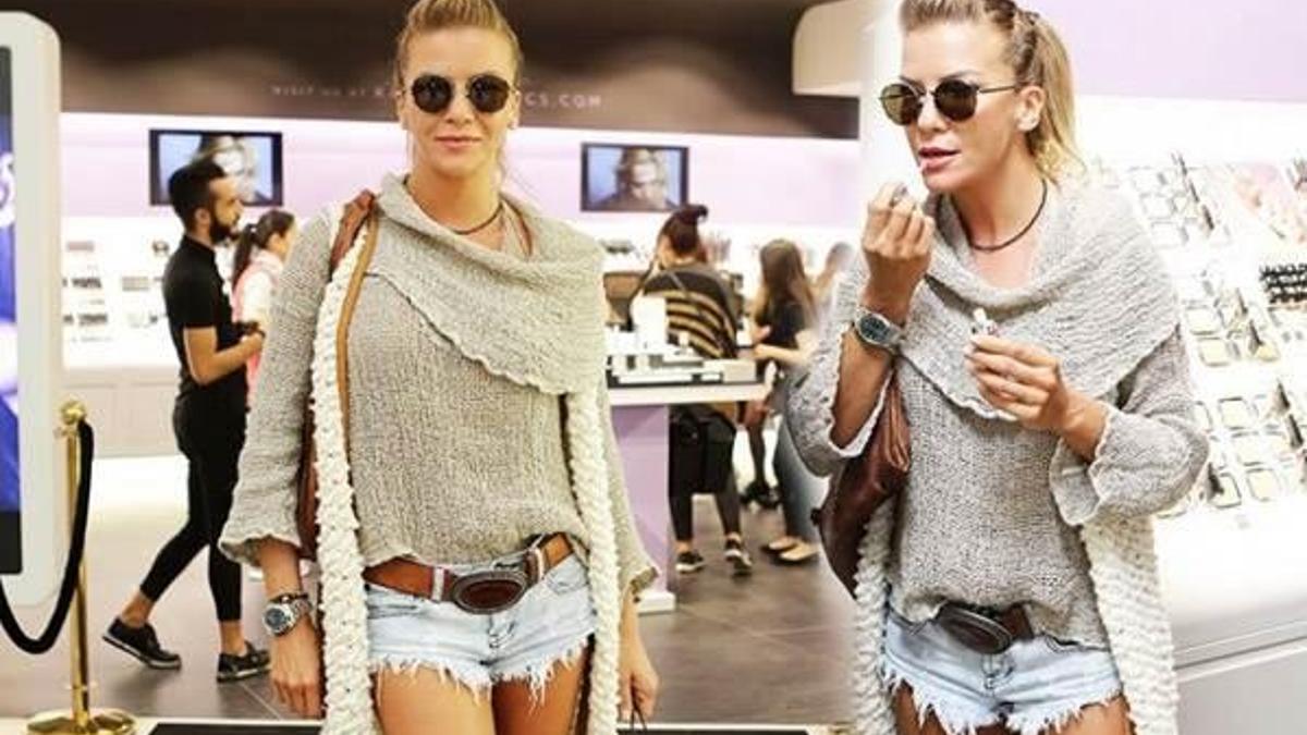 Ivana Sert'in seksi süper minisiyle göz kamaştırdı!