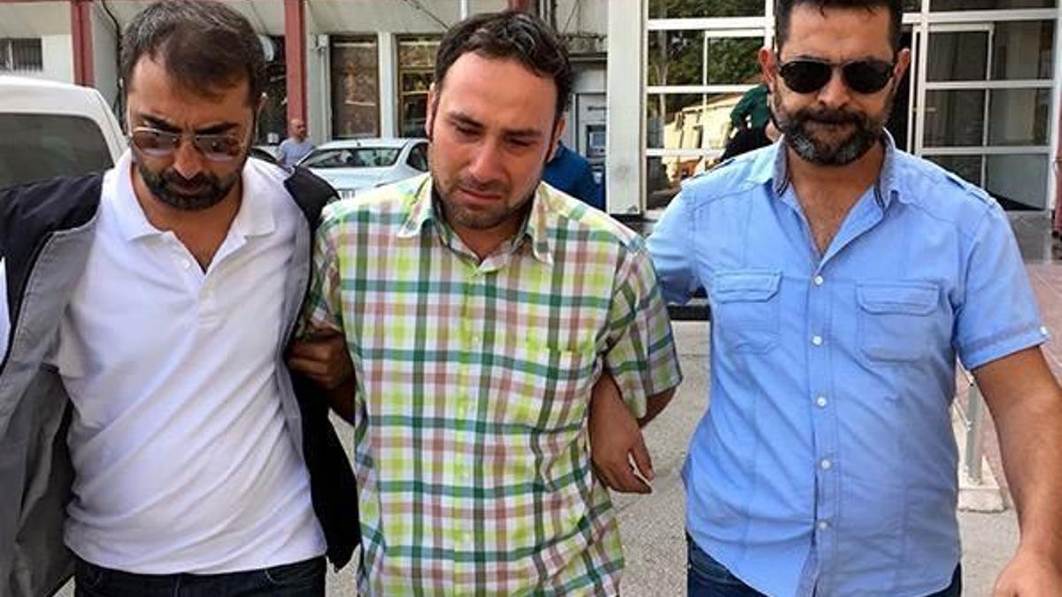 Eşini boğarak öldürdü, ağlayarak adliyeye çıktı