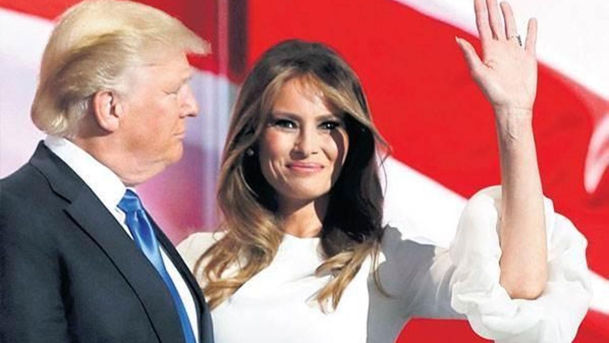 Trump eşini ve yardımcı adayını çileden çıkardı