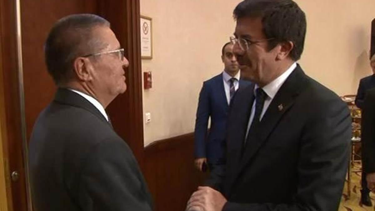 Nihat Zeybekçi ve Rusya Ekonomi Bakanı bir araya geldi