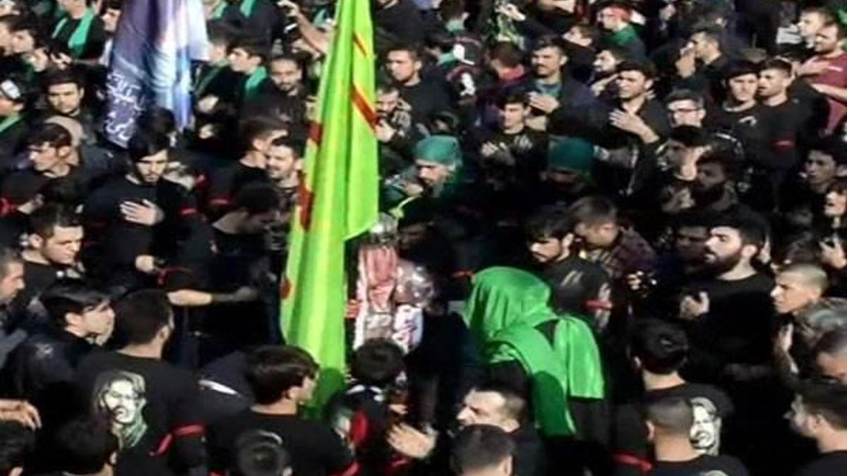 Halkalı'da kalabalık merasim için toplandı!