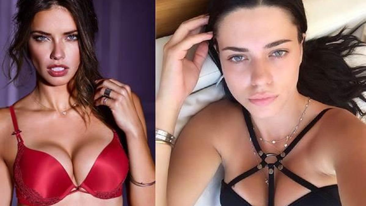 Adriana Lima'nın ikizi Türkiye'de ortaya çıktı!