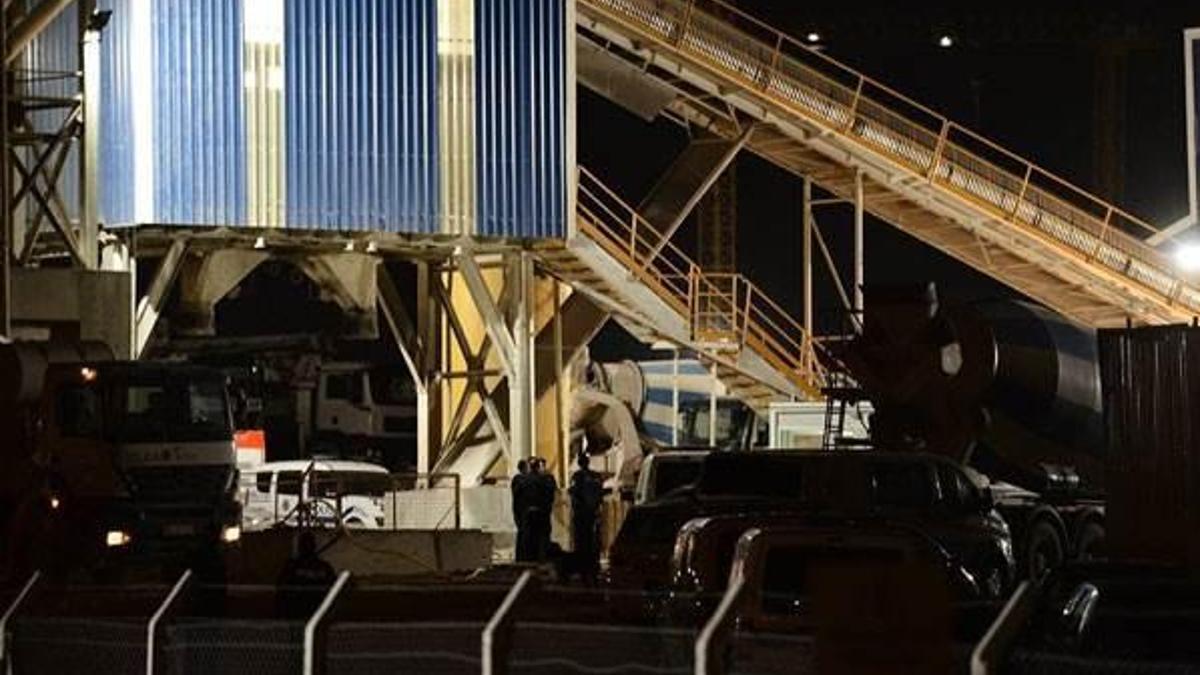 Harç karma makinesine sıkışan işçi feci şekilde can verdi