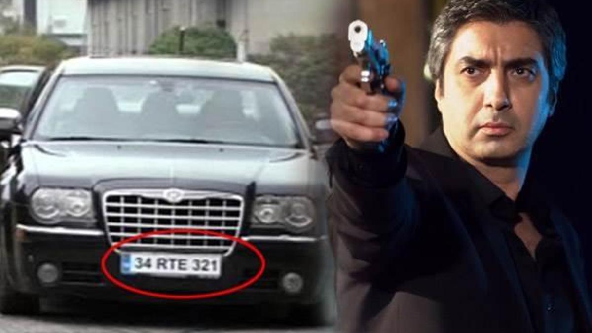 Kurtlar Vadisi'nde mezardan sonra RTE plakalı araç