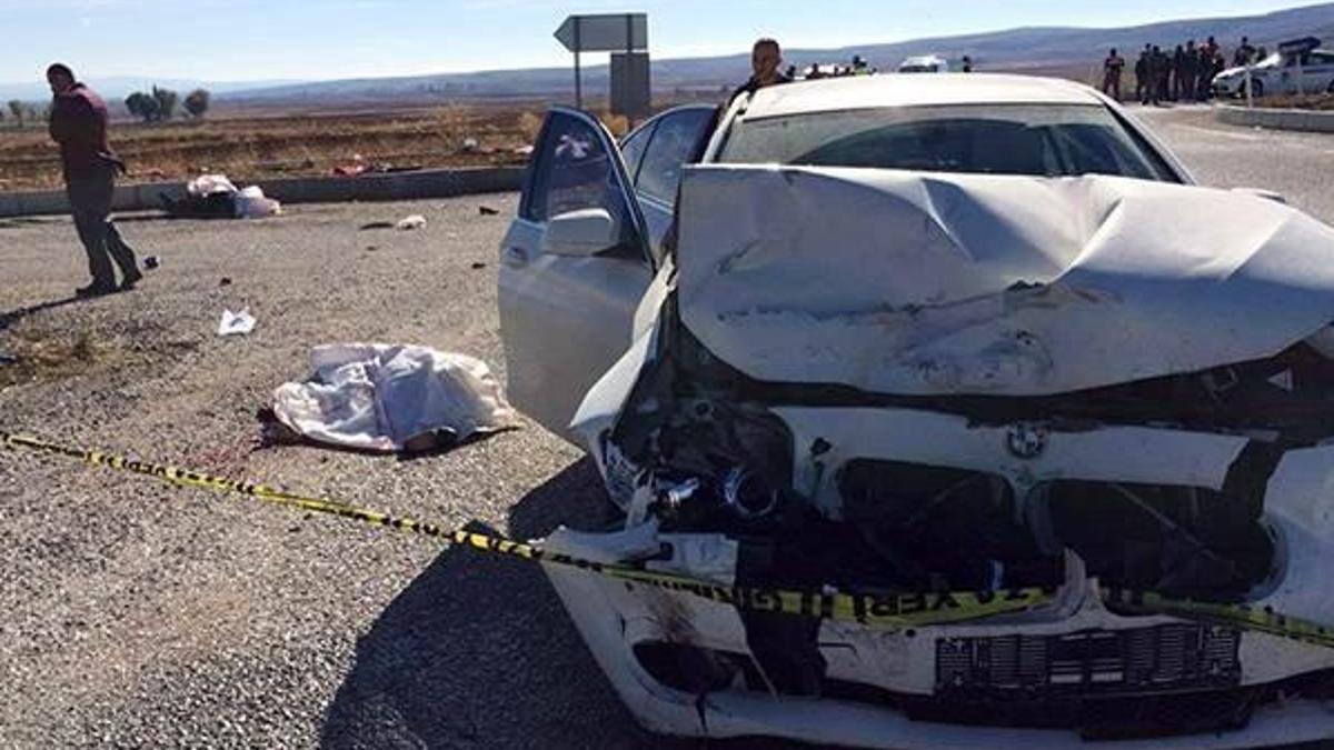 Çorum'da trafik kazası: 4 ölü, 3 yaralı