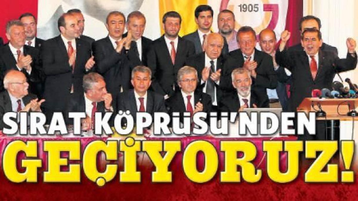 Sırat köprüsünden geçiyoruz