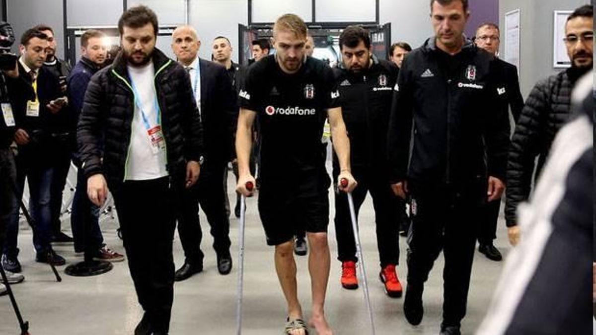Beşiktaş'ta Caner Erkin sakatlandı!