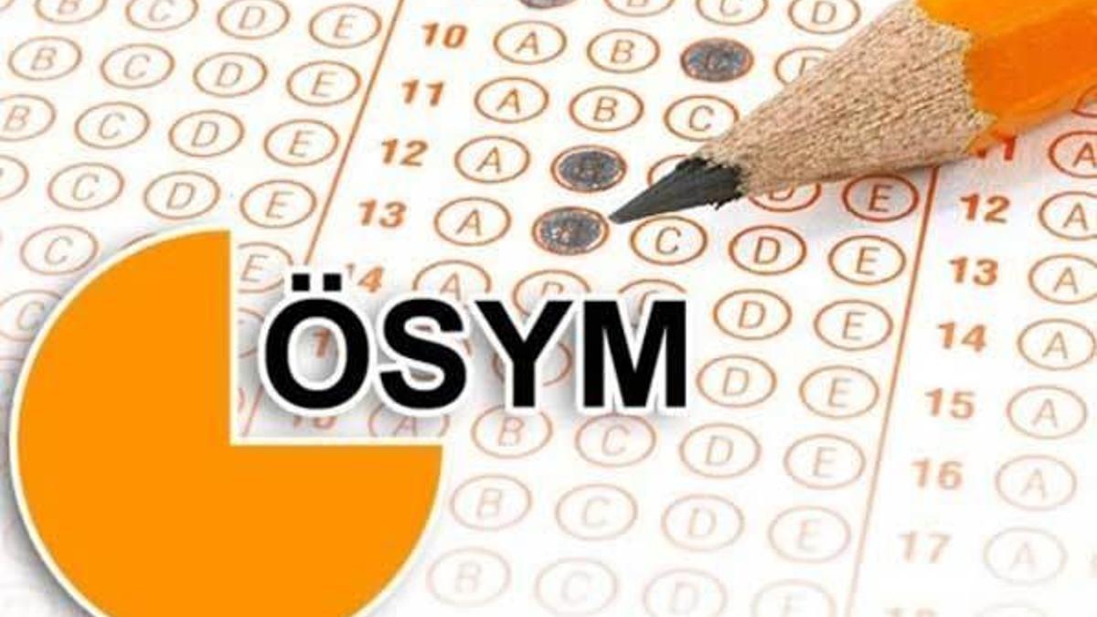 ÖSYM sınav takvimini açıkladı!