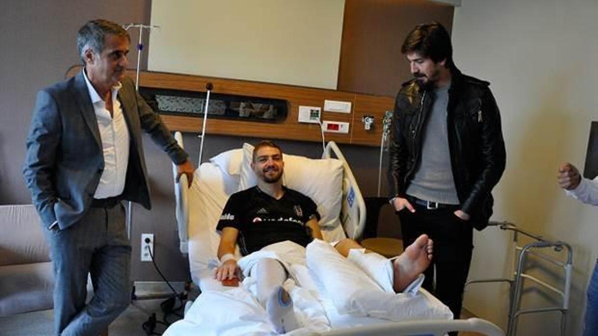 Caner Erkin'de sevindiren haber! Taburcu oldu...