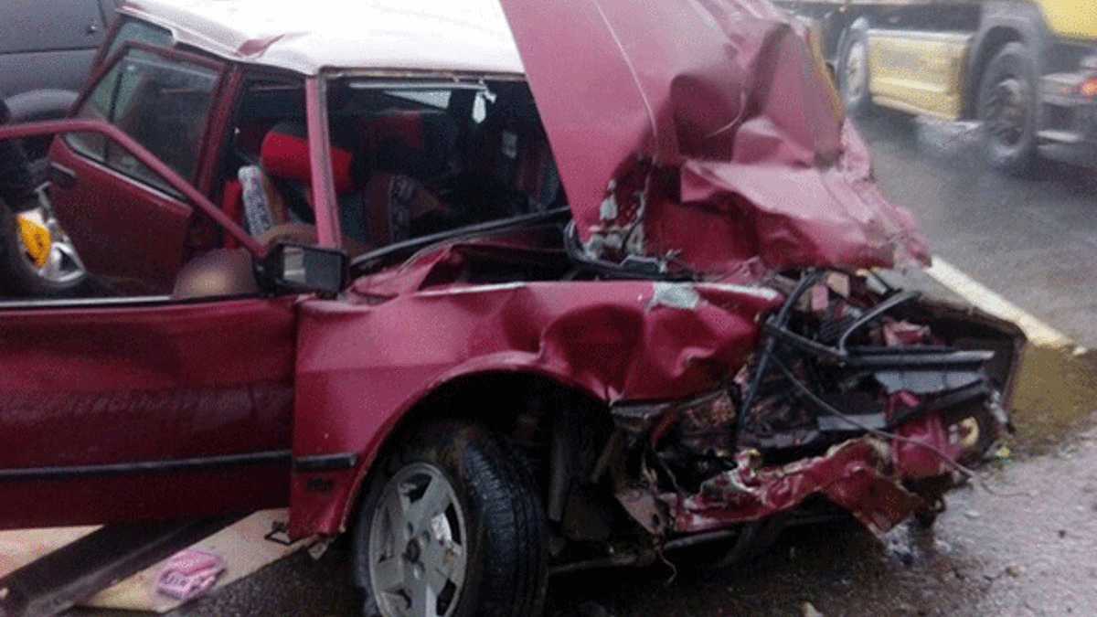 Gümüşhane'de trafik kazası: 2 ölü, 1 yaralı