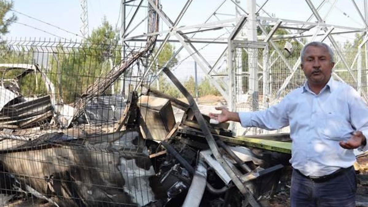 PKK'lıların baz istasyonuna saldırısıyla 5 mahallenin iletişimi kesildi