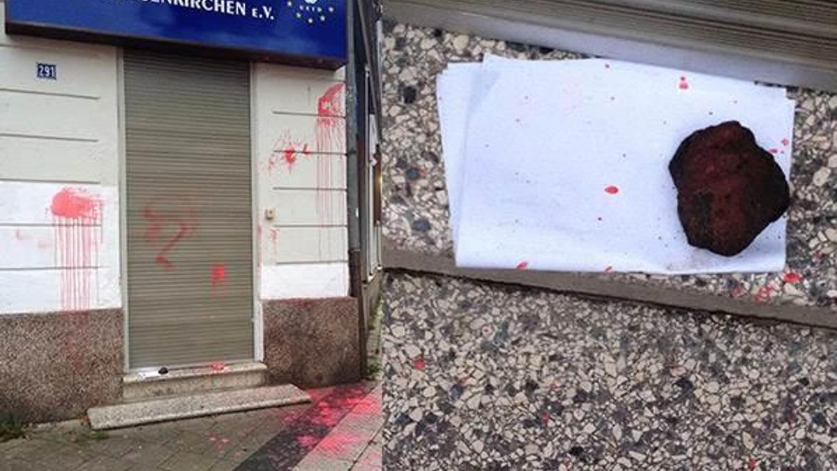Almanya'da Avrupalı Türk Demokratlar Birliği'ne saldırı