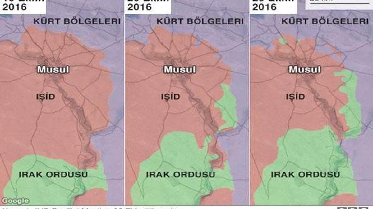 Irak ordusu Musul'a ilerleyemiyor!