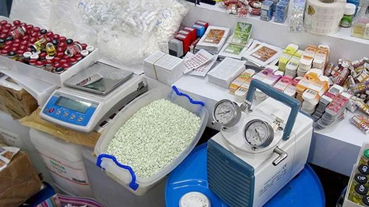 İstanbul'da sahte vücut geliştirme ilacı operasyonu