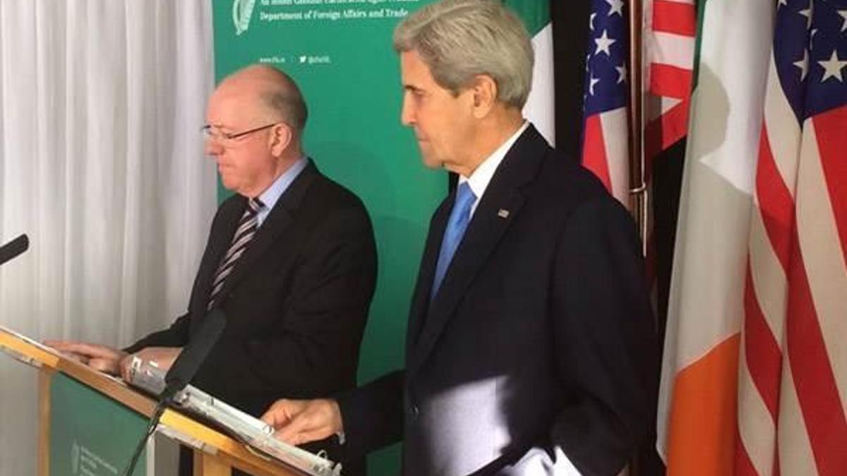 ABD Dışişleri Bakanı Kerry İrlanda'da!