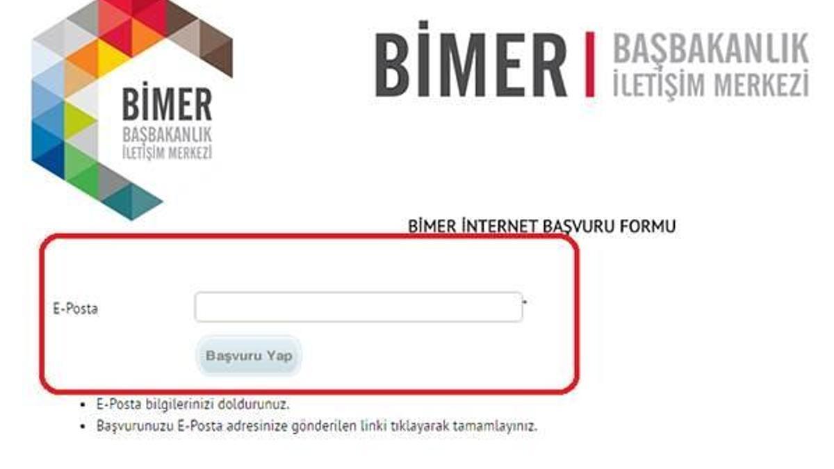 BİMER başvuru sistemi nasıl kullanılıyor?