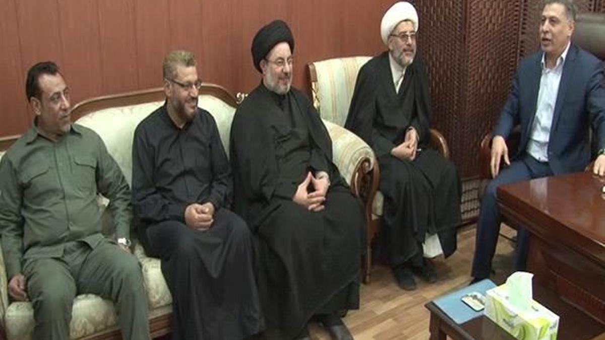 Salihi, Sadr Hareketi heyetini karşıladı