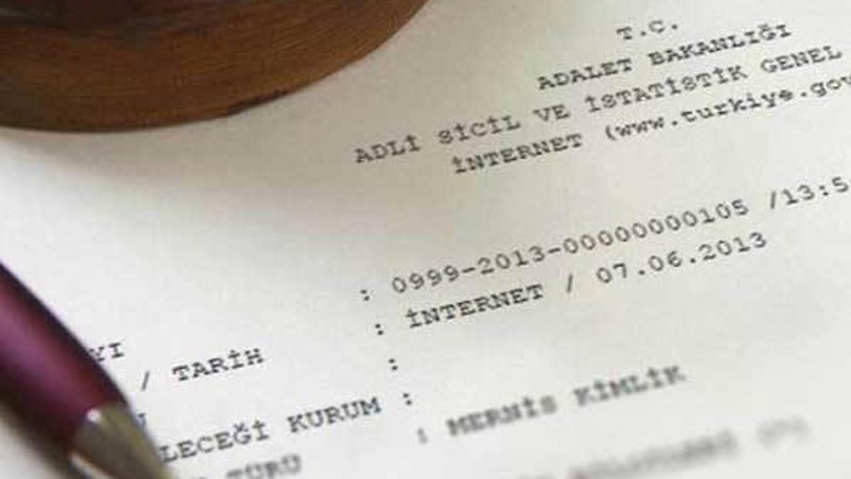 GBT sabıka kaydı sorgulama işlemini online şekilde yapmak mümkün!